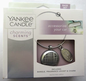 Yankee Candle Charming Scents Starter Kit Base Set Brazalete Fragancia Medallón Dije - Imagen 1 de 7