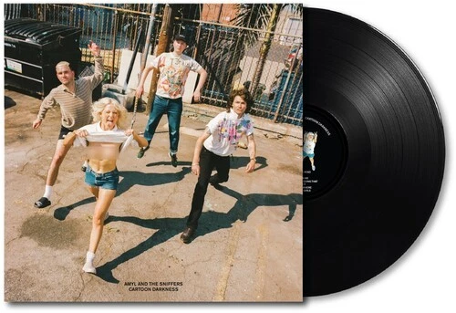 Amyl & the Sniffers - Cartoon Darkness [Cartoon Black Edition] [New Vinyl LP] Ex Foto 1 de 1