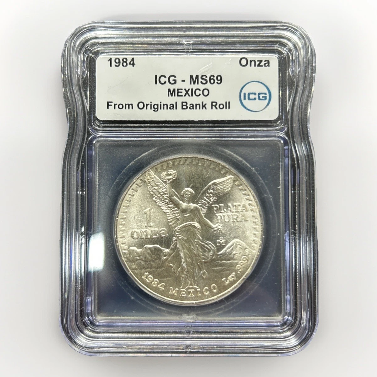 1984年 メキシコ 1オンス銀貨 MS 65 1984年 メキシコ 1オンス銀貨 MS