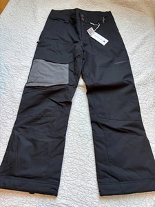 Obermeyer Youth Brisk Black Ski Snow Pants Size Large (14/16) - Picture 1 of 13