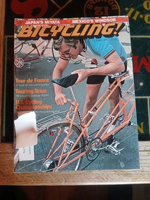 Vintage October 1975 Bicycling Magazine  - Image 1 of 4