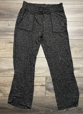 Pantalones deportivos SO Lounge grandes para mujer grises con cordón cintura elástica Foto 1 de 4