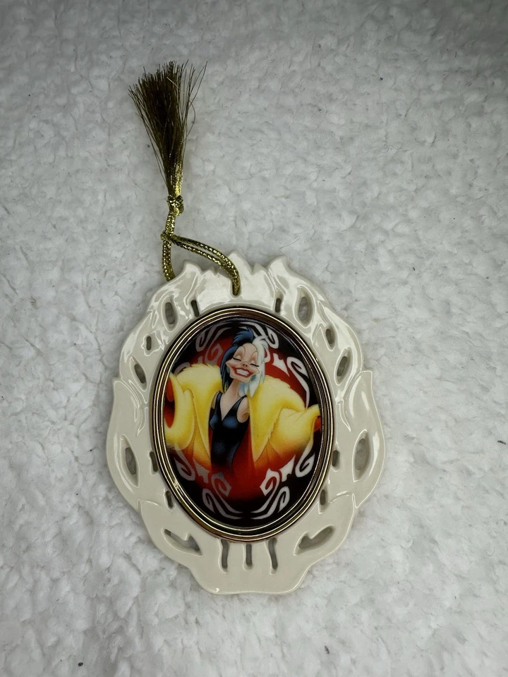 Ornamento Lenox Disney Villains Cruella DeVil   Foto 1 de 2