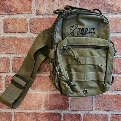 Bolso de Pesca Ilimitado Trucha Cintura/Sobre el Hombro Nuevo con Etiquetas - Imagen 1 de 4