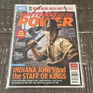 Nintendo Power Magazine #239 Indiana Jones Staff Kings 2009 NewsStand Rare Issue - Picture 1 of 14