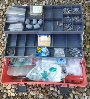 Lot Matériel de Pêche, Appâts,Leurres - Photo 1/4