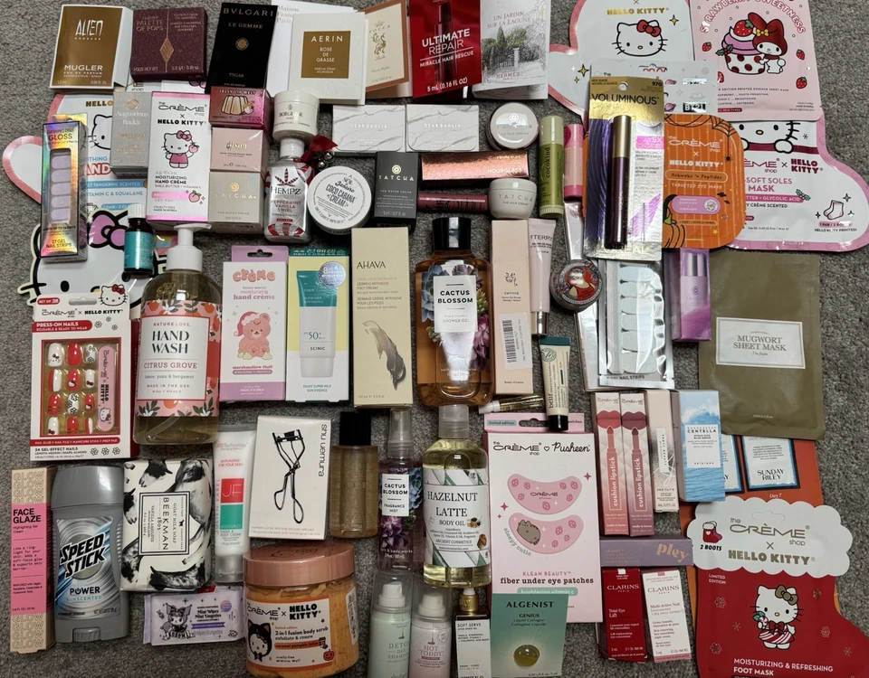 Lote de 100+ muestras mixtas de fragancias de maquillaje para el cuidado de la piel de gama alta/media Ulta Sephora Foto 1 de 4