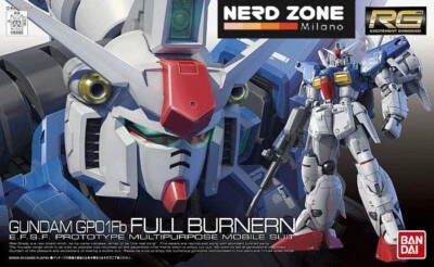 GP01 Gundam Full Burner - Real Grade Model Kit BANDAI 1/144 - Immagine 1 di 4