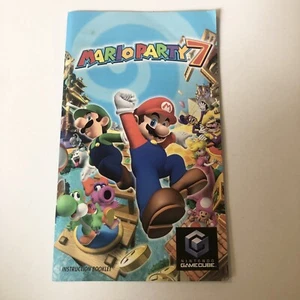 Mario Party 7 (Gamecube) - MANUAL ONLY - Instruction Booklet - Picture 1 of 3