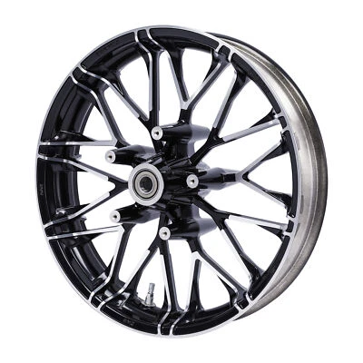 Llanta de rueda delantera de 19"" apta para Harley Davidson Touring Glide modelos 2008-2025 ABS Foto 1 de 4