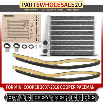 Núcleo de calefacción de climatización para Mini Cooper 2007-2016 Cooper Countryman/Paceman 1698300661 Foto 1 de 4