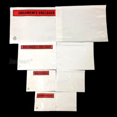 DOCUMENTS ENCLOSED WALLETS ENVELOPES PRINTED PLAIN POSTAL POCKET POUCHES SLIPS - Image 1 of 4