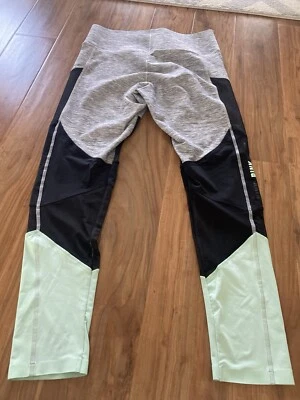 Victoria's Secret PINK BONDED MESH SEE THRU LEGGINGS Women’s Workout Pants Sz. L - Image 1 of 4