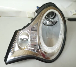 Porsche 911 996 Turbo GT2 996 MK2 2nd Gen 991 style headlights Chrome w/oval DRL - Picture 1 of 12