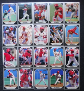 1991 Leaf St. Louis Cardinals Team Set of 20 Baseball Cards - Picture 1 of 5