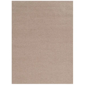 Area Rug Ribbed Taupe 6 ft. x 8 ft. Indoor Outdoor Waterproof Stain Resistant - Picture 1 of 12