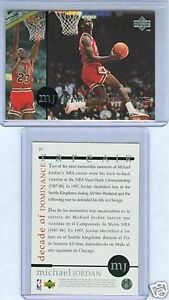 MJ 1994-95 Michael Jordan 94-95 Decade of Dominance #3 NMM