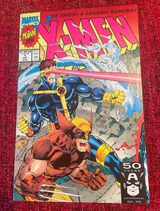Marvel X-Men 1 (1991) Jim Lee Cover Vielfraß Cyclops Comic Buch - NM 9.4 - Bild 1 von 6