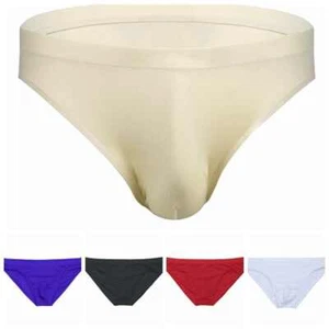 Mens Soft Sexy Lingerie Bikini Briefs Shorts Underwear Trunk Underpants Swimwear - Picture 1 of 25