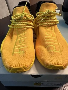 Adidas NMD Hu Pharrell 2020 Extra Eye Yellow Mens Size 9.5 Sneakers Shoes GY0091 - Picture 1 of 8