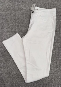 NINE PLANET JEANS White Denim High Waisted SKINNY Jeans ~ Juniors Size 7 - Picture 1 of 5