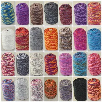 Sale 500gr NEW 1 Cone Yarn Chunky Hand Knitting Colorful Warm Soft Wool Cashmere - Image 1 of 4