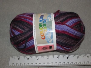 Colorado Yarns Mehrfarbig Lila Garnknäuel 100G/ 215Yds 100% Lana Vergine Wolle - Bild 1 von 4