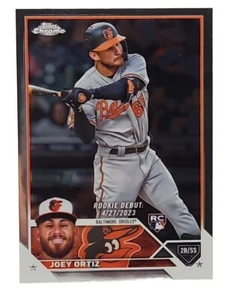 Joey Ortiz RC 2023 Topps Chrome Update Baltimore Orioles #USC216 - Picture 1 of 2