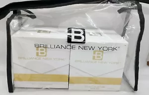  Brilliance New York Diamond Peptide Gold Collection Face Lift/Neck Cream Set  - Picture 1 of 4