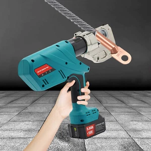 Hydraulic Plier Battery Powered Electric Crimping Tool Rechargeable 10000RPM - Picture 1 of 24