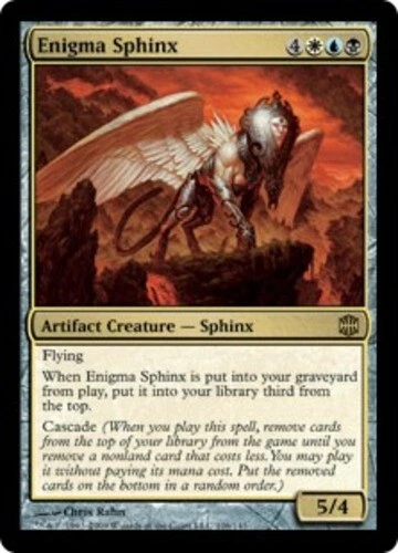 4 Enigma Sphinx ~ Lightly Played Alara Reborn 4x x4 Playset MTG Magic Multi-Colo - Image 1 of 1