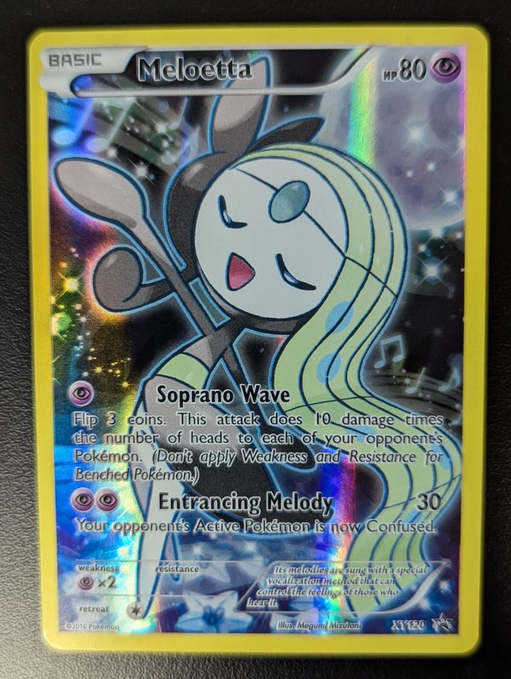 Pokemon TCG Meloetta XY120 Black Star Promo Englisch NM - Bild 1 von 1