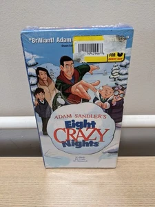 NEW Eight Crazy Nights Adam Sandler Animated Movie VHS 2004 - Picture 1 of 3