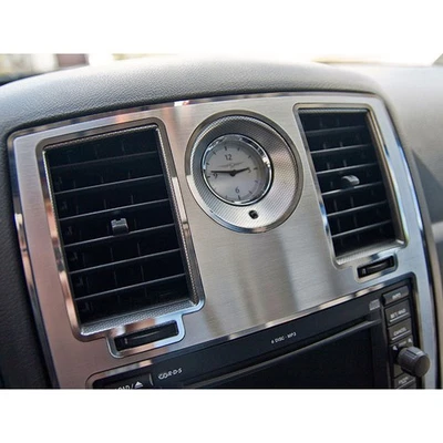 Tapicería de tablero central para Chrysler/Dodge Charger/Magnum/300 2005-10 [acero inoxidable] Foto 1 de 4