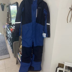 Columbia Youth, Xl Omni Tech Hooded One Piece BUGA III Suit NWT $140 - Picture 1 of 11