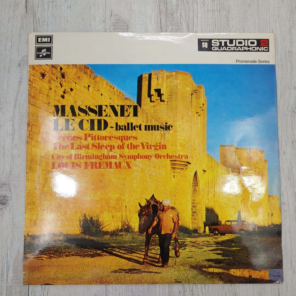 Massenet Le Cid Ballet Music Vinyl LP UK Quadraphonic Q4 TWO 350 Columbia EMI - Image 1 of 4