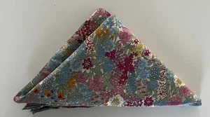 Liberty 100% Cotton Floral Handkerchief, Intermode, Multicoloured - Picture 1 of 5