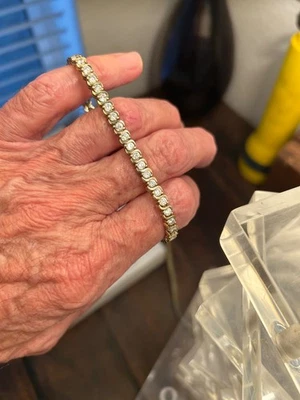 Tennis Bracelet CZ ( Very Nice ) - Image 1 of 4