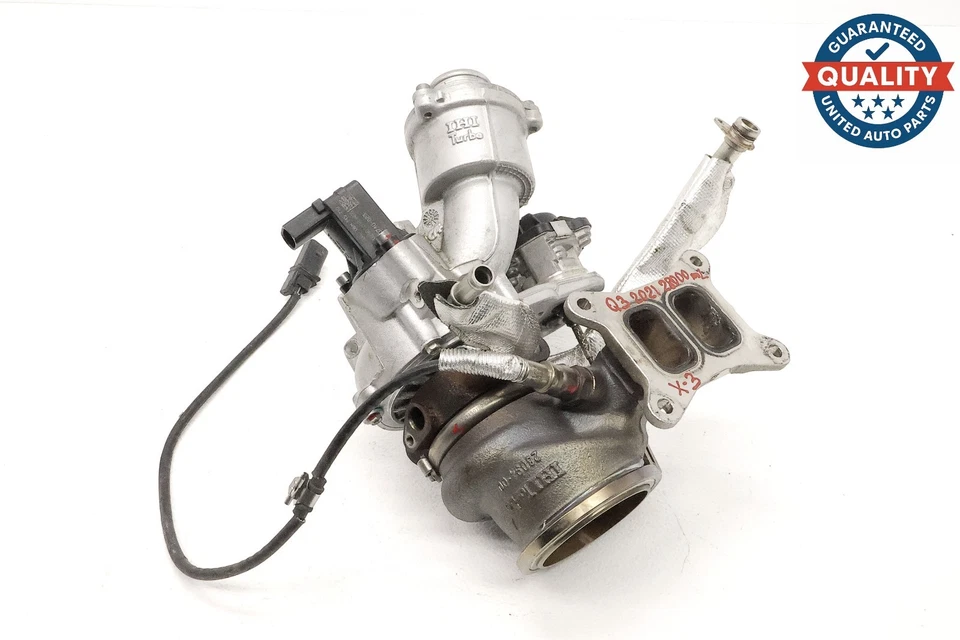 2019-2024 AUDI Q3 2.0L ENGINE MOTOR TURBO TURBOCHARGER EXHAUST MANIFOLD OEM 28K Foto 1 de 4