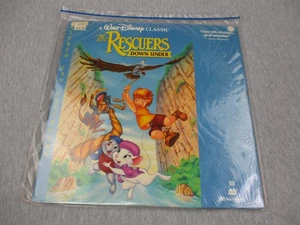 Vintage The Rescuers Down Under LaserDisc CAV Stereo NTSC 2 Disc Walt Disney - Picture 1 of 15