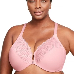 Glamorise Wonderwire Front Close T-Back Bra - Picture 1 of 6