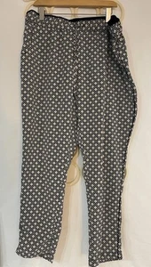 Coldwater Creek Knit Pants 1X Beige Tan Natural Fit Flat Front Pull-On Stretch - Picture 1 of 9