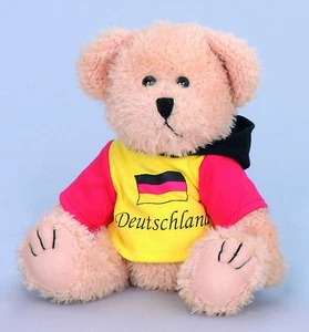 Fußball Deutschland Fan Bärchen mit Shirt - Bild 1 von 1