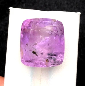 38.79 Carat Natural cut amethyst Cushion shape loose gemstone from Brazil. - Picture 1 of 8