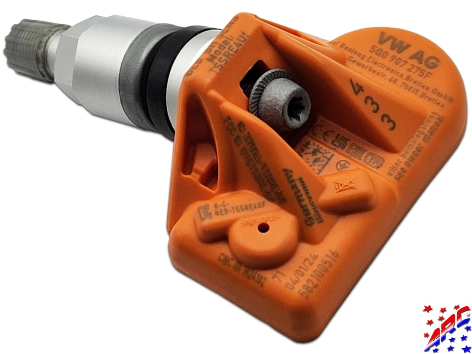 Оригинальный датчик давления в шинах Audi Volkswagen Porsche Bentley TPMS 5Q0907275F от оригинального производителя - Изображение 1 из 1