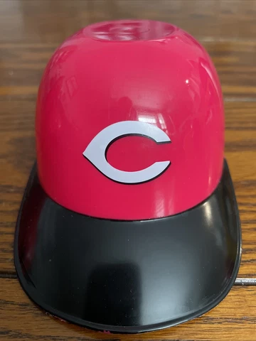 Cincinnati Reds  Vintage Mini Ice Cream Sundae Helmet Bowl - Rawlings Cover