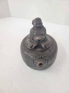 Vintage Chinese Yixing Zisha(?) Buddha Teapot - Picture 1 of 6