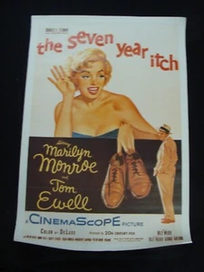 SEVEN YEAR ITCH poster MARILYN MONROE commercially produced poster - Picture 1 of 9