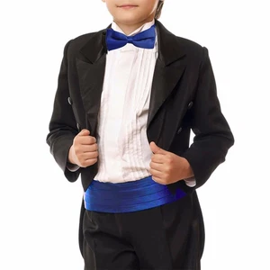 Abrigo trasero para niños, chaqueta de esmoquin negro con colas niños pequeños - adolescentes - Imagen 1 de 2