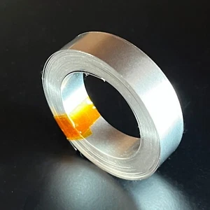 Striscia nichel puro 5M 10mm X0,15mm (0,394""X0,0059"") Ni nastro per saldatura batteria - Foto 1 di 2